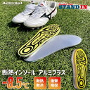アクティバイタル 断熱インソール アルミプラス 夏 熱中症対策 暑さ対策 メンズ レディース ジュニア 中敷き GRA1004 大人 こども 野球 サッカー 陸...