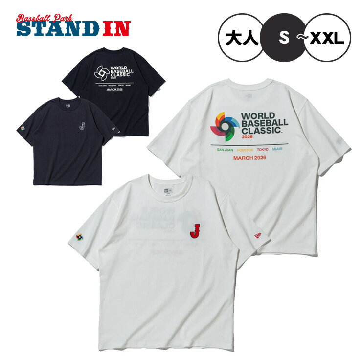 ニューエラ NEW ERA WBC 侍ジャパン WBCロゴ Tシャツ 半袖 ウォッシュドコットン World Baseball Class..