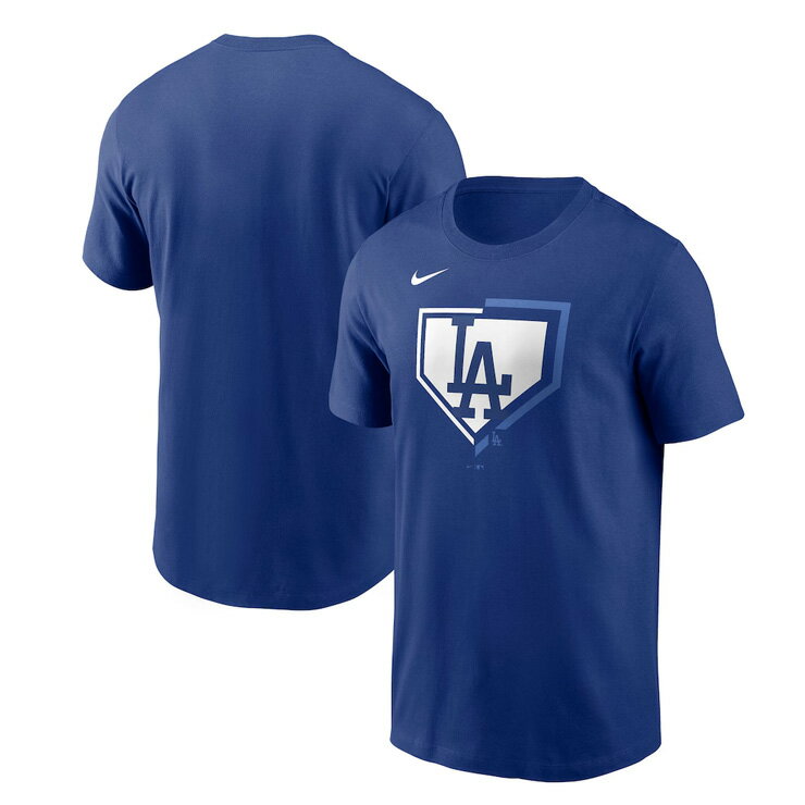 樂天商城 - 【2026モデル】ナイキ ロサンゼルス・ドジャース 半袖 Tシャツ アイコン コットン Los Angeles Dodgers Icon T-Shirt メンズ N199-4EW-LD-1E5 カジュアル 普段着 スポカジ スポーツウェア MLB メジャーリーグ 公式アイテム nike