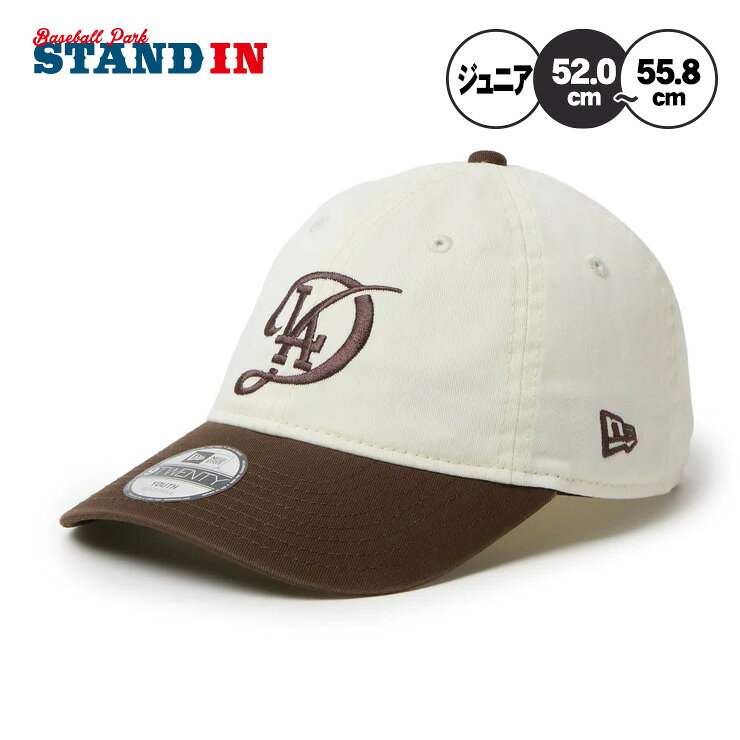 NEW ERAドジャースキャップMLB 2-Toneシリーズ！ NEW ERAのジュニア用「Youth 9TWENTY MLB 2-Tone」MLBキャップ、2026年秋冬モデル！ 大谷翔平選手、山本由伸選手、佐々木朗希選手が所属する、ロサンゼルス・ドジャースのシティコネクトロゴキャップ。 クロームホワイトをベースにツートーンで配色。秋冬シーズンに馴染むカラーリング。 シルエットはフロント部分に芯がなく、柔らかな被り心地の「9TWENTY」。 バイザーはあらかじめ緩やかにカーブした、プレカーブド仕様です。 リアのストラップでサイズ調節が可能で、お子さまの成長に合わせて長く使えます。 お子様の進級祝いやお誕生日のギフト、クリスマスプレゼントなどにいかがでしょうか？ 素材 綿 カラー クロームホワイト/ウォルナット サイズ 52cm〜55.8cm(サイズ調整可) ユースサイズ(目安:6〜15歳、身長130〜160cm)関連商品ニューエラ NEW ERA ロサンゼルス・ドジャース ジュニア用 キャ...ニューエラ NEW ERA ロサンゼルス・ドジャース キャップ LA ...【2026モデル】ニューエラ NEW ERA ニューヨーク・ヤンキース...3,960円3,960円3,960円【2026モデル】ニューエラ NEW ERA サンディエゴ・パドレス ...【2026モデル】ニューエラ NEW ERA ロサンゼルス・ドジャース...【2026モデル】ニューエラ NEW ERA ロサンゼルス・ドジャース...3,960円3,960円3,960円【2026モデル】ニューエラ NEW ERA ニューヨーク・ヤンキース...ニューエラ NEW ERA サンディエゴ・パドレス ジュニア用 キャッ...47 フォーティーセブン ロサンゼルス・ドジャース キャップ LA エ...3,960円4,158円3,696円【2026モデル】ニューエラ NEW ERA ヒューストン・アストロズ...ニューエラ NEW ERA ロサンゼルス・ドジャース 2024 ワール...ニューエラ NEW ERA シカゴ・ホワイトソックス キャップ SOX...4,180円4,312円3,696円