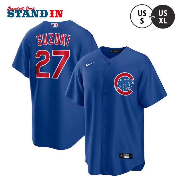 ʥ MLB  ֥ ץꥫ˥ե ץꥫ㡼 Seiya Suzuki Chicago Cubs Nike Alternate Replica Player Jersey  T770-EJRA-EJ-XVA ᥸㡼꡼ ƥ ˥ۡ 