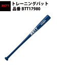 ゼット ZETT トレーニングバット BTT17980 zett20ss