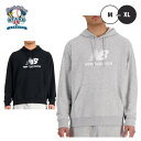 【2024モデル】ニューバランス スウェットフーディー パーカー Sport Essentials Stacked Logo メンズ レディース ユニセックス ...