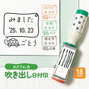 カメさん|吹き出し日付印 角18mm|ゆるくてかわいいイラスト付きのオリジナルデータスタンプ|テクノタッチデータ デザイン 名入れ 文字入れ 事務 みました 確認 チェック 丸付け 蔵書 検品 合格 ゴム印 はんこ ハンコ お店 ショップ 先生 個性的 亀 かめ 爬虫類 シンプル