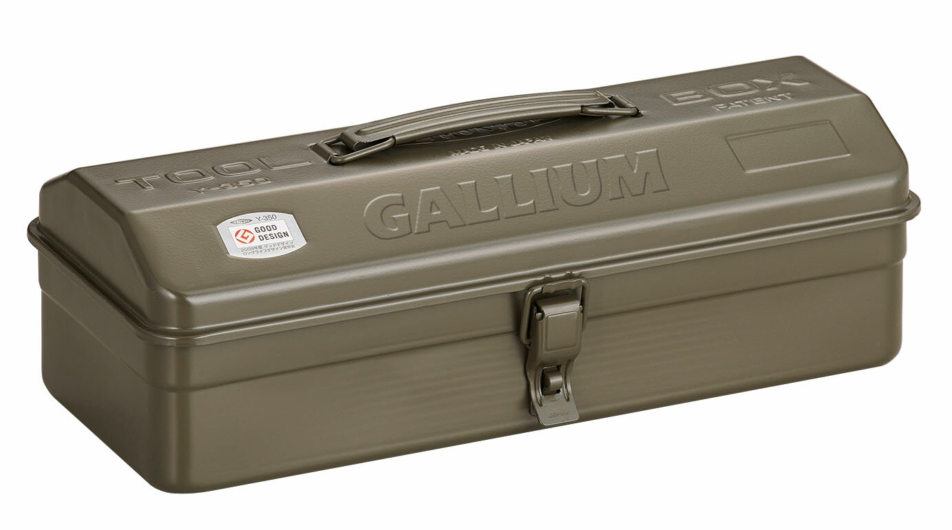 23-24 GALLIUM ガリウム ガリウム オリジナルツールBOX (エンボス加工) LD0009 ワックスやブラシなどのチューンナップ用品入れに スキースノーボード