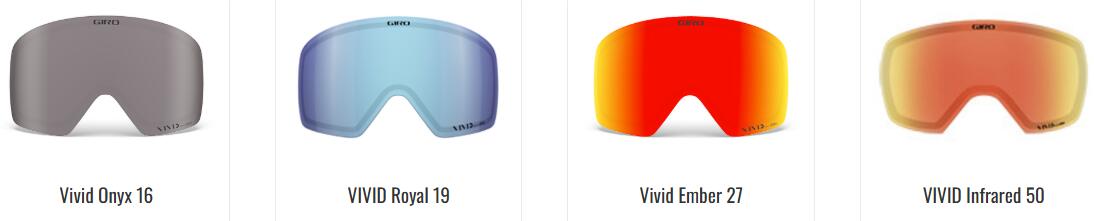 GIRO ジロ Comp コンプ用スペアレンズ スキー ゴーグル レンズ選択可能 SPARE LENS