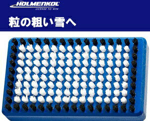 23-24 ホルメンコール HOLMENKOL ベースブラシ ナイロン 24510 レーシングフィニッシュブラシ スキー スノーボード メンテナンス#