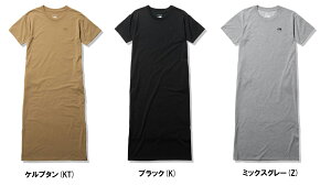 23春夏 THE NORTH FACE ザ・ノースフェイス S/S Onepiece Crew ショートスリーブワンピースクルー（レディース） NTW32357 Tシャツ 半袖 アウトドア