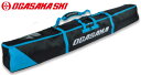 24-25 OGASAKA オガサカ 2台入スキーケース TWO DX/BL ツーデラックス SKI CASE BAG バッグ$