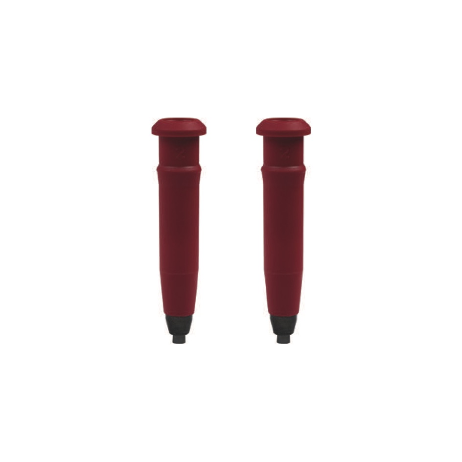 24-25 SWIX スウィックス ロングチップ径10mm RDHH039RE レッド レーシングポール用 スペアパーツ2個1組 スキー ストック ポール$