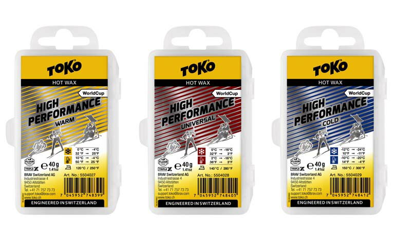 25-26 TOKO トコ ワールドカップ ハイパフォーマンス フッ素フリー High Performance PFC 40g ウォーム..