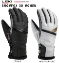 23-24 LEKI レキ SNOWFOX 3D WOMEN 653805201 653805202 スノーフォックス ウーマン スキー グローブ アルペン トリガーシステム レディース