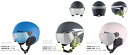 25-26 ALPINA アルピナ 一体型ヘルメット ZUPO VISOR Q-LITE ズポ バイザー Qライト A9229 ヘルメット ゴーグル スキー ス...