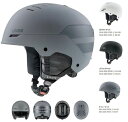 25-26 uvex ウベックス uvex wanted 566306 ウオンテッド ヘルメット スキー スノーボード [シンプルなデザインのオールラウンドモデ...