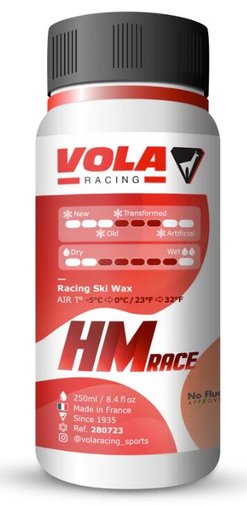 25-26 VOLA ボラ H MACH 250ml RED レッド 280723 液体ノーフッ素 レーシングワックス