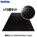 ゴムマット 篠田ゴム ニューストロングマット 5mm(1×2m)敷板 10枚 代引き不可 法人のみ
