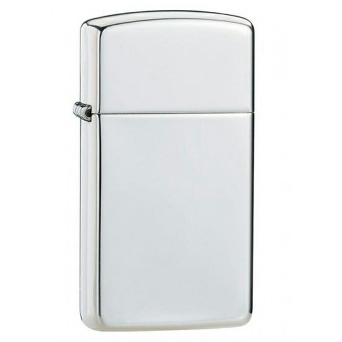 ZIPPO ライター 純銀製 #1500 スリム 鏡面ポリッシュ ツヤ有り加工 ミラー 艶あり 純銀 ジッポー スターリングシルバー925 (銀無垢 ジッポライ...