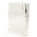 ZIPPO ライター 純銀製 #15RB ルビー入り 天然石 鏡面ポリッシュ ツヤ有り加工 艶あり 純銀 ジッポー スターリングシルバー925 （銀無垢 ジッポライター）