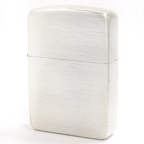 ZIPPO ライター 純銀製 #24 1941復刻版レプリカ サテン加工 ツヤ無しヘアライン加工 艶消し 純銀 ジッポー スターリングシルバー925 (銀無垢 ...