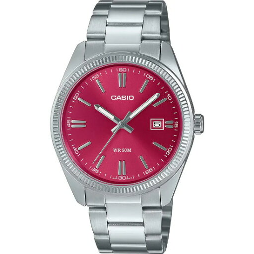 【ベルト調整無料】Casio MTP-1302PD-4A カシオ ウォッチ メンズ レッド 腕時計 時計 【ベルト調整無料】Casio MTP-1302PD-4A カシオ ウォッチ メンズ レッド 腕時計 時計