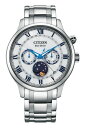 シチズン エコドライブ ムーンフェイズ 月齢 ウォッチ 月 シルバー CITIZEN AP1050-81A