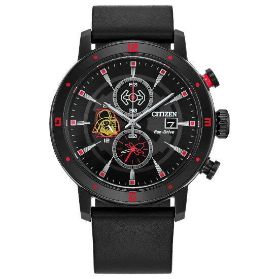 CITIZEN CA0769-04W 逆輸入 シチズン Star Wars ダースベイダー クロノグラフ メンズウォッチ 男性用 腕時計