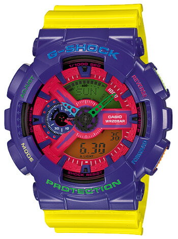 CASIO G-SHOCK GA-110HC-6 カシオ デジタル アナログ ウォッチ ハイパーカラーズ 時計 逆輸入