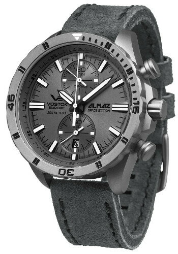 ボストーク ヨーロッパ Vostok Europe 6S11-320H264 チタン クロノグラフ メンズウォッチ アルマース 宇宙ステーション 男性用 腕時計【送料無料】