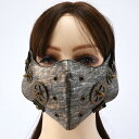 スチームパンク マスク 大人 コスプレ メンズ レディース ハロウィン パーティー アクセサリー PU レザー ビジュアル系 ヴィジュアル系 V系 イベント か...