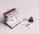 ドールハウス カフェ風 レトロ風 ミニチュア ミニチュア家電 コーヒーメーカー コーヒーポット カフェ小物 ドール小物 撮影小物 ミニチュア雑貨 キッチンインテ...