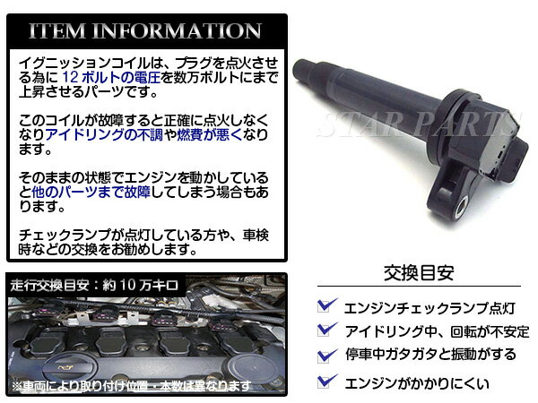 新品◆ クラウン GS151 GS151H GS171 クラウンエステート GS171W クラウンマジェスタ UZS171 UZS173 UZS175 イグニッションコイル 90919-02230 トヨタ