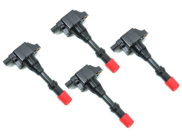 新品◆ HONDA/ホンダ シビック ハイブリッド ES9 FD3 パートナー GJ3 GJ3-110 GJ3-130 イグニッションコイル 4本 フロント 30520-PWA-003 点火コイル/ダイレクトイグニッションコイル