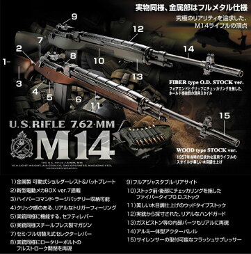 ☆今ならABS BB弾サービス 電動ガン 東京マルイ M14 ウッドタイプストック