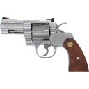 タナカ COLT PYTHON .357magnum 3インチ R-model ガスガン ステンレスフィニッシュ