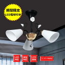 シャンデリア バラモチーフ ライト おしゃれ 可愛い シンプル 姫系照明 天井照明 LED電球付き リビング ダイニング適用 人気商品アンティーク 送料無料 組立配線済み 豪華 ゴージャス 手頃価格シャンデリア ゴールド&ブラック3灯 ワンタッチ取付式