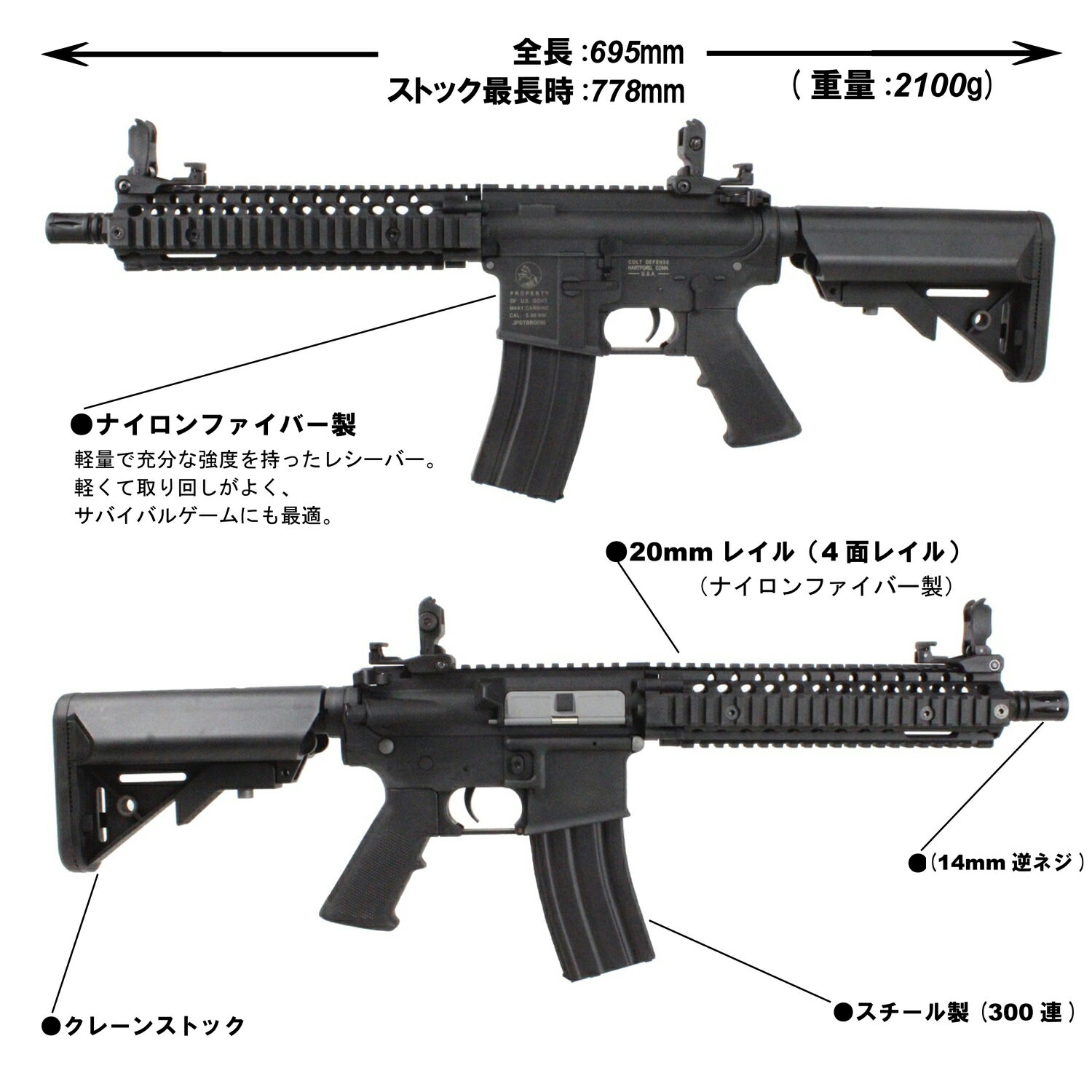 S&T HK416D 10RS フルメタル G3電動ガン BK 3