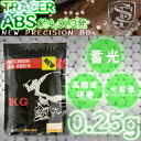 《9月12日再入荷》※最安値に挑戦中!! S&T NEW PRECISION 6mm TRACER BB弾(ABS 蓄光) 0.25g 約4000発