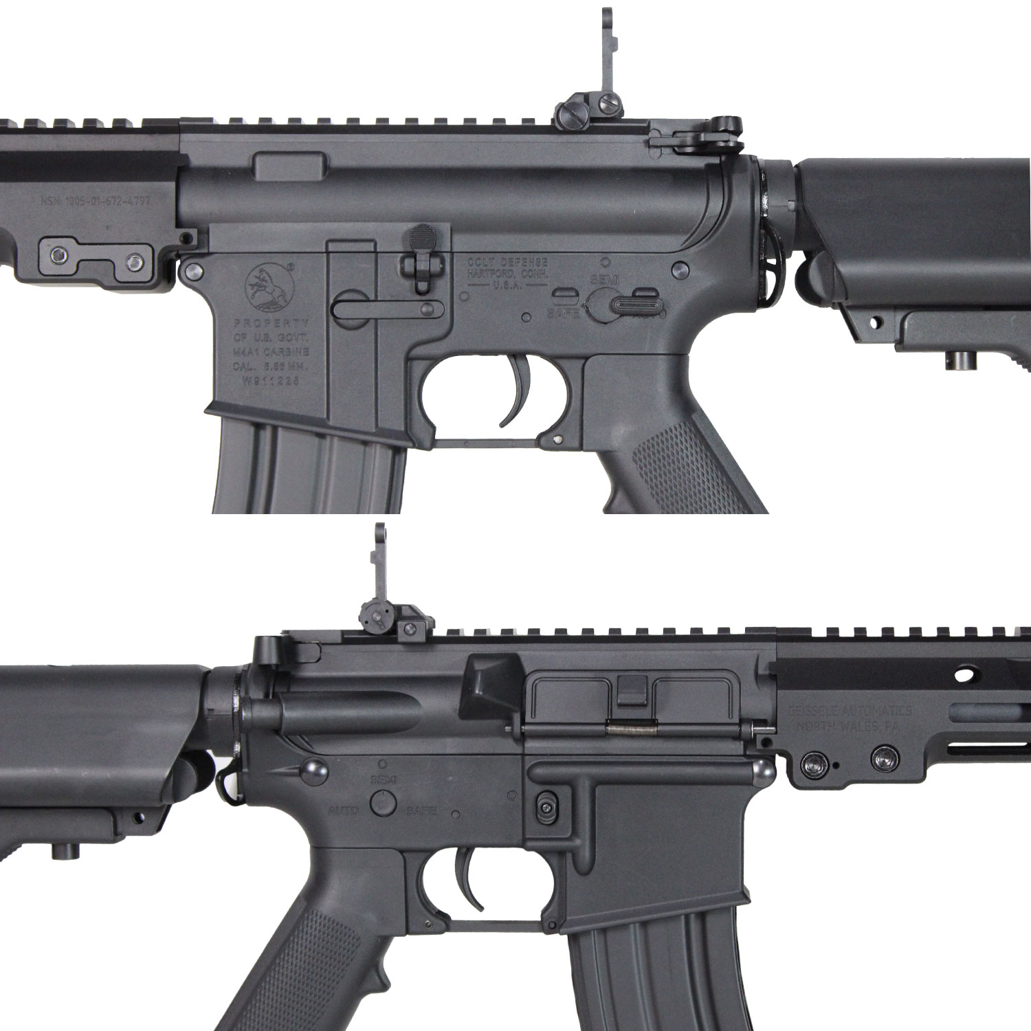 S&T URG-I 14.5インチ チャレンジャーライン G3電動ガンBK(COLT刻印)【180日間安心保証つき】