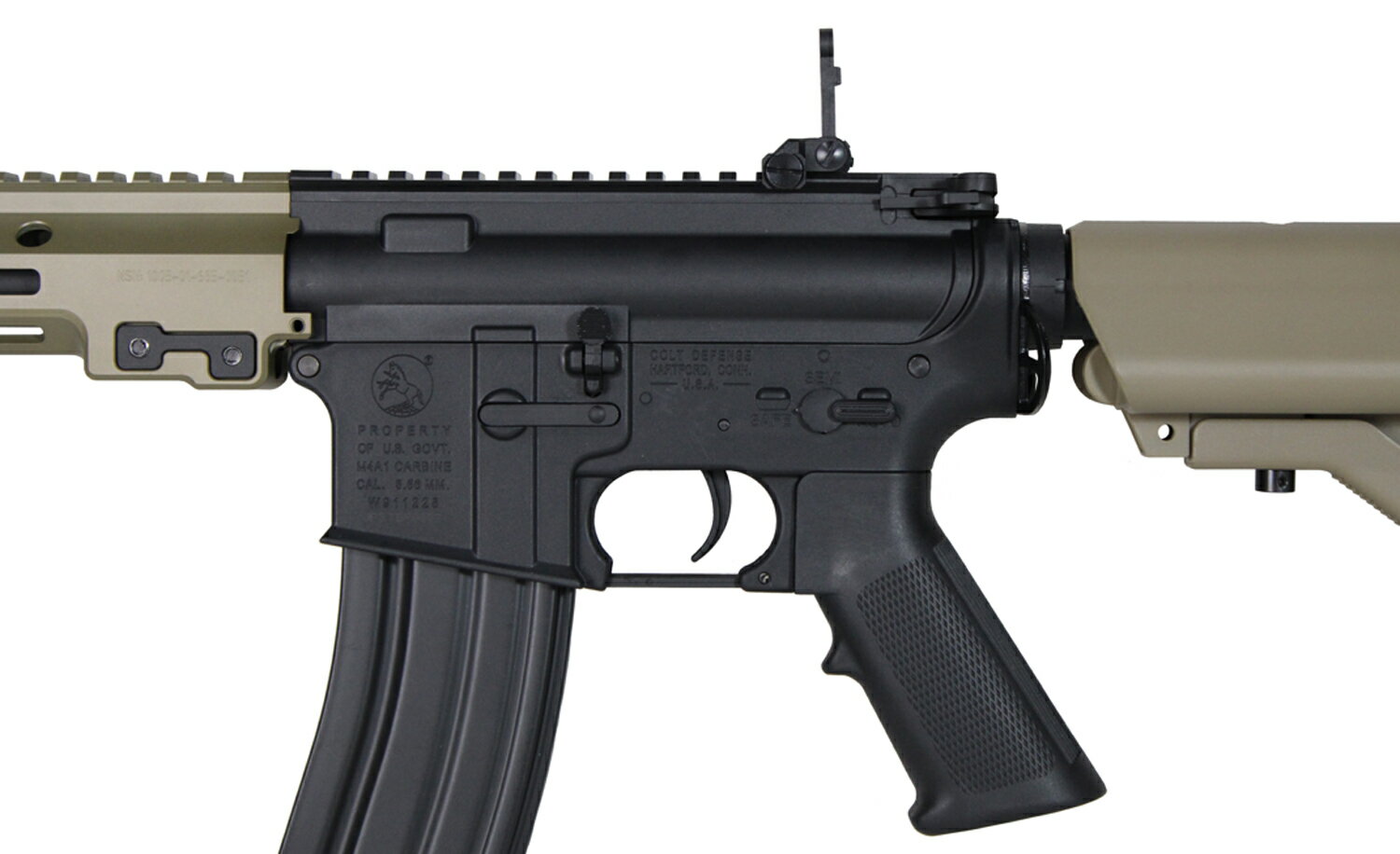 S&T URG-I 11.5インチ チャレンジャーライン G3電動ガンDDC(COLT正式ライセンス)【予備マグセット】