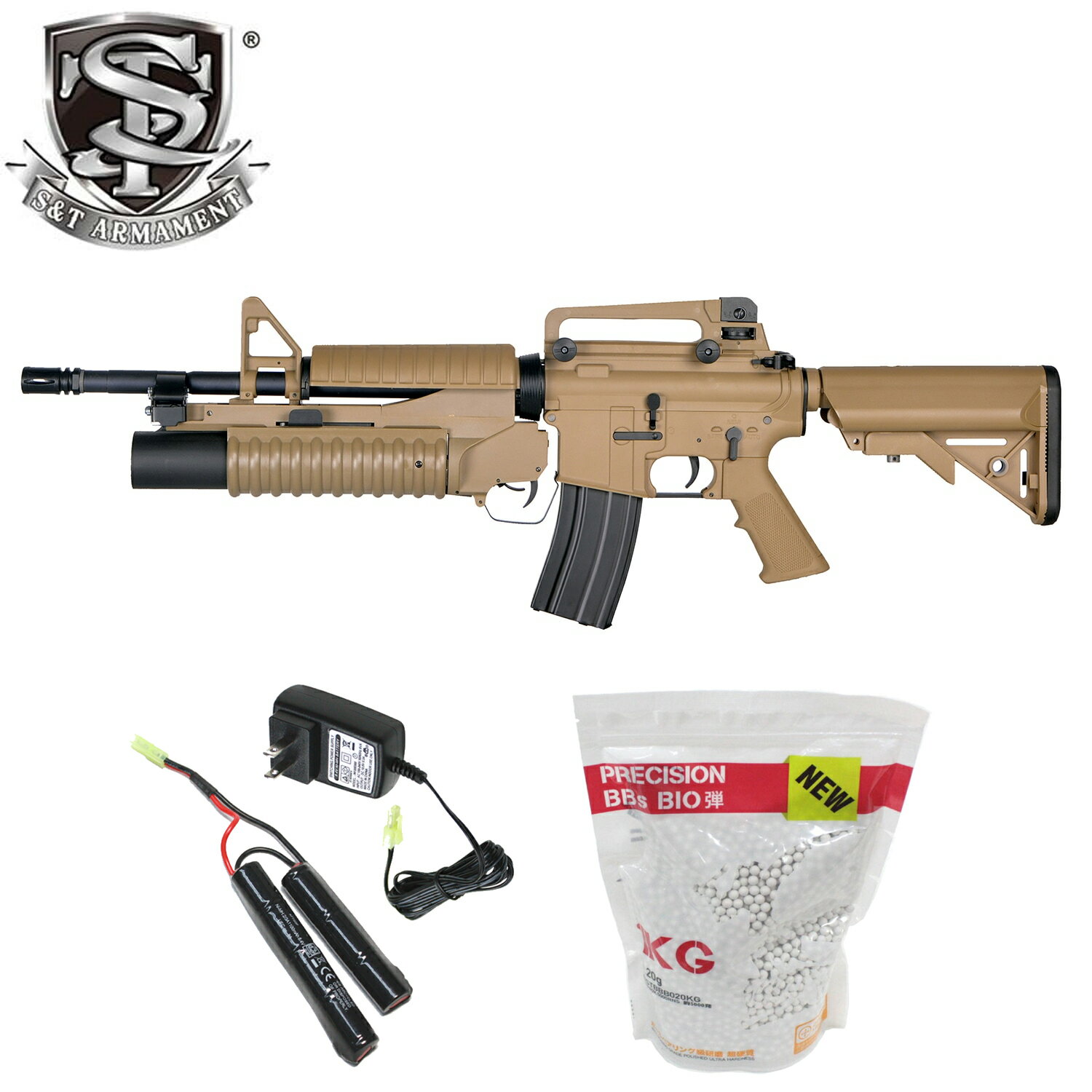 東京マルイ 電動ガン M4カービン サンプロ製?M203付き 楽天市場】エアガン m203 m4a1の通販