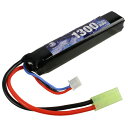 《5月23日再入荷》S&T Lipo 7.4v 1300mAh スティックタイプバッテリー(16*20*96)(STLBY08)