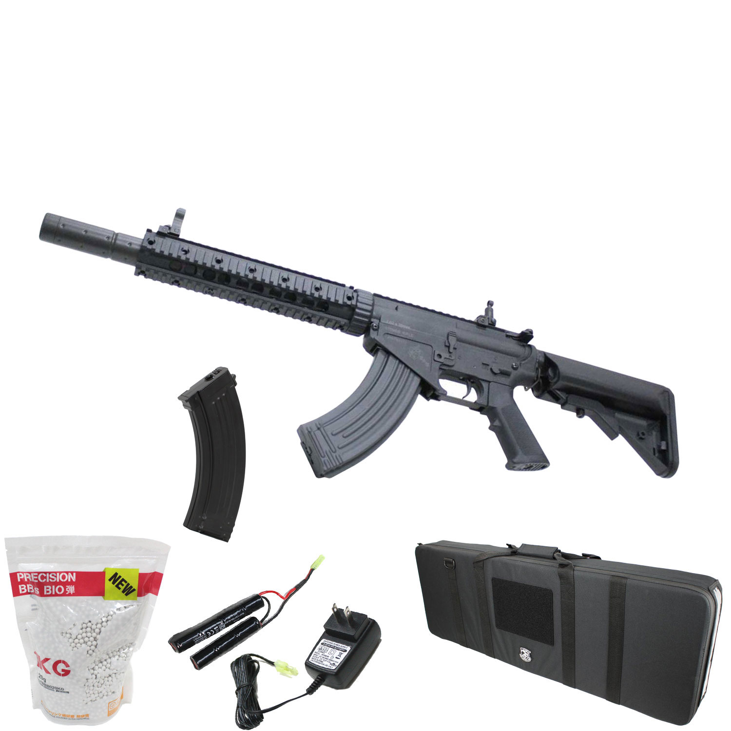 �ڥ��ꥹ�ޥ�BOX6�����åȡ�CYMA KAC SR-47 FF-SD FRP���ݡ��ĥ饤�� ETU��ư���� BK�ڹ��6�����åȡ�