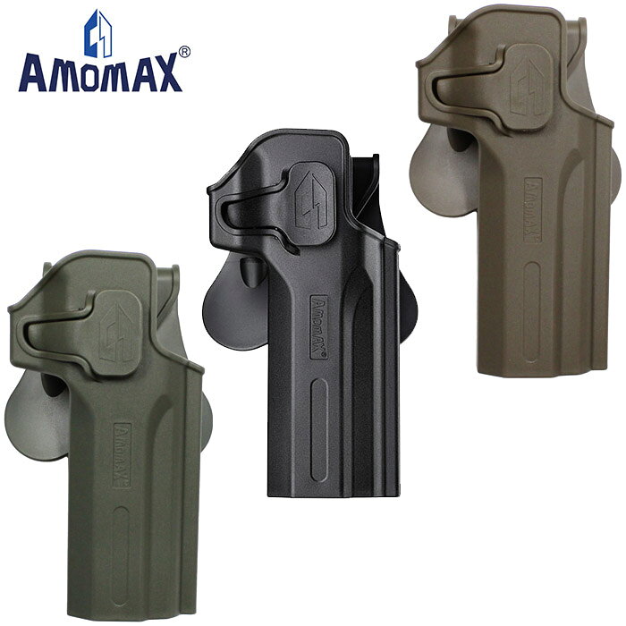 AMOMAX DESERT EAGLE用 パドルホルスター右 (BK/OD/FDE 3色あり)