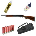 【本体セット】東京マルイ M870 タクティカル ガスショットガン ウッドストックタイプ【スペシャル5点セット】【H】