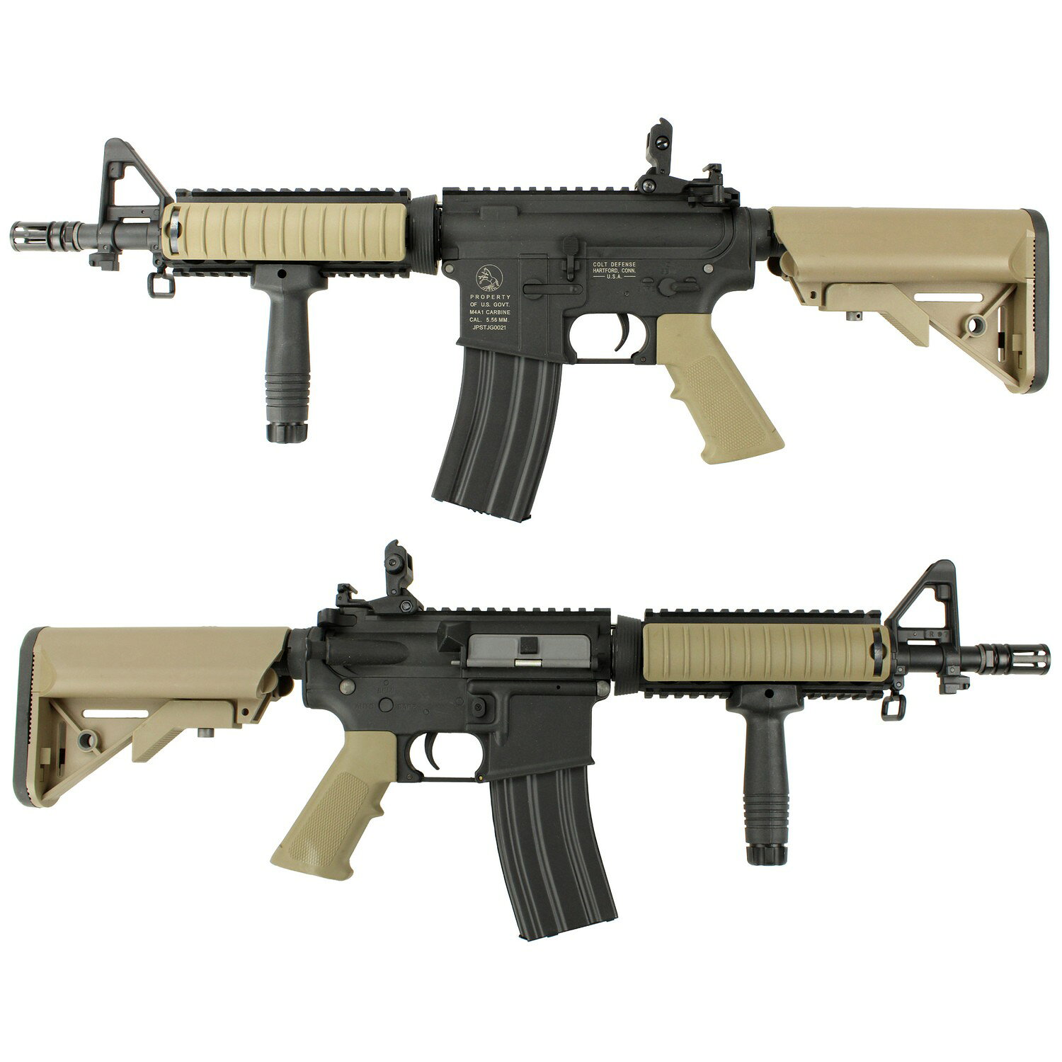S&T M4 CQB-R スポーツライン G3電動ガン (DE) - angle 1