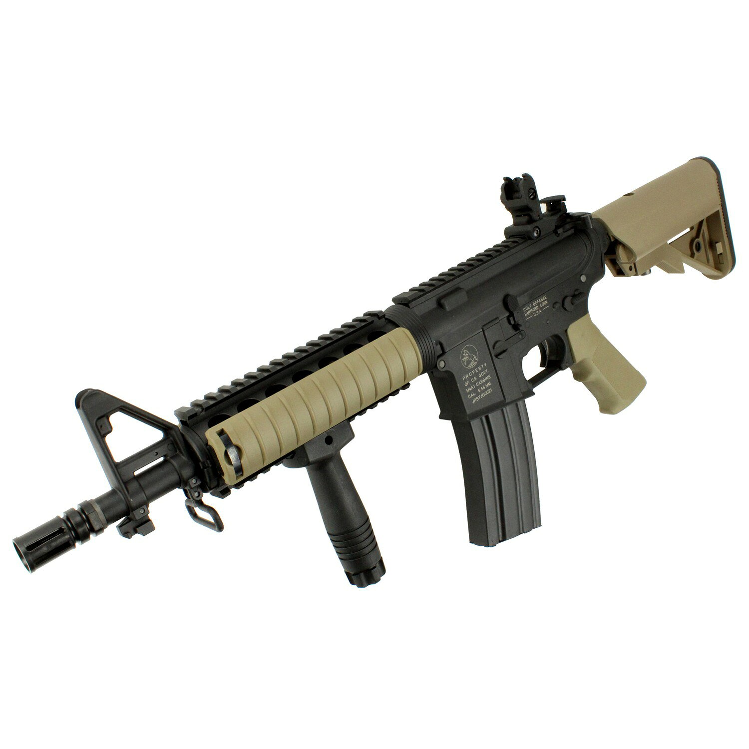 S&T M4 CQB-R スポーツライン G3電動ガン (DE) - angle 2