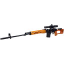 AGM Dragunov SVD エアコッキングガン リアルウッド【PSO-1タイプSVDスコープセット】|詳細画像