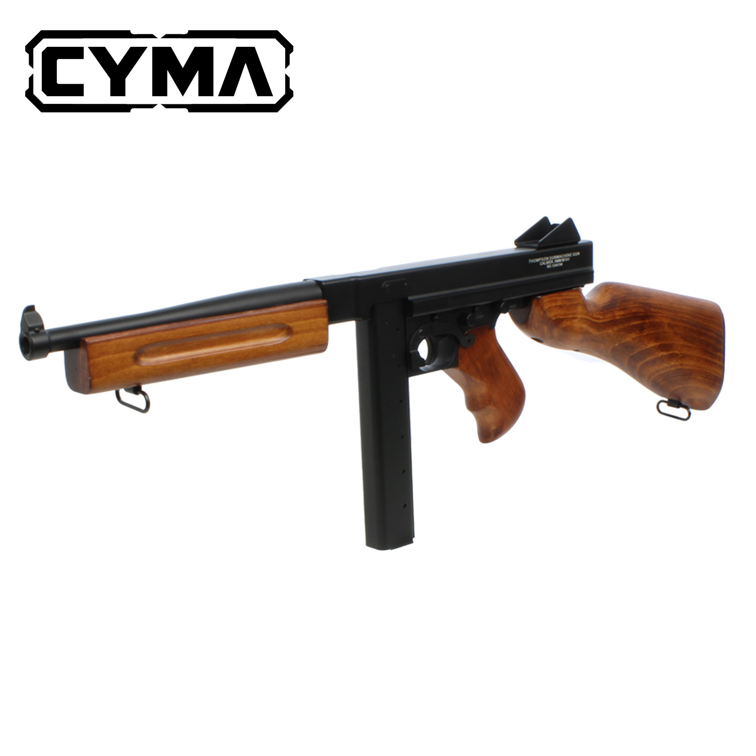 CYMA/CYBERGUN トンプソンM1A1 フルメタル電動ガン リアルウッドキット組み込み済み【ST】