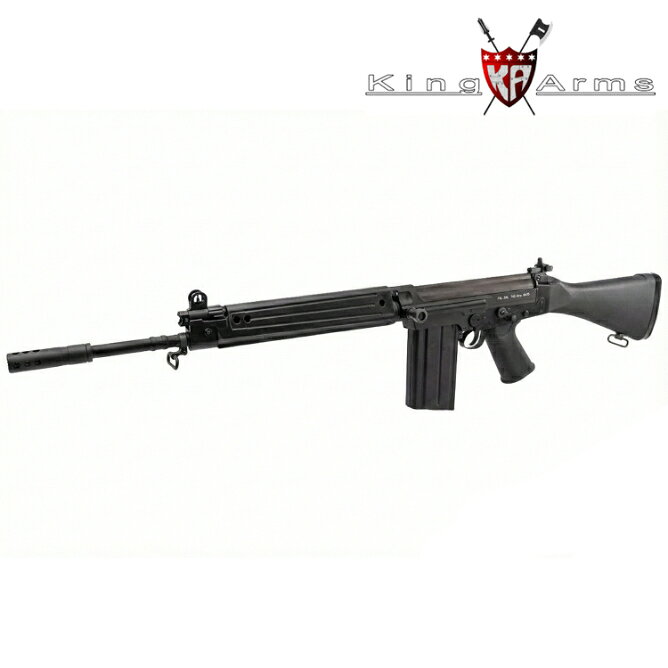・メーカー：King Arms ・SKU：KA-AG-02-V2 ・全長：約1034mm ・重量：約2960g ・付属マガジン装弾数：90発 スプリング給弾式 ・メカボックス：Ver.3 (7mmベアリング) ・コネクター：ミニ（バッテリーはストック内に収納） ・発射モード：セーフティ / セミオート / フルオート ・マズル：14mm逆ネジ (CCW) ・HOP：可変HOP 可変ドラム式 ・モーター：ミディアムタイプ