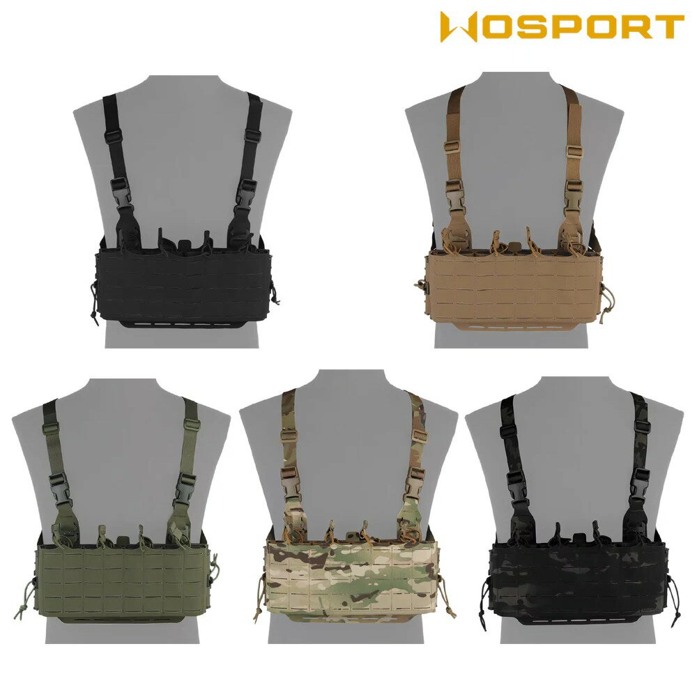 WOSPORT RONIN Assaulterタイプ チェストリグ